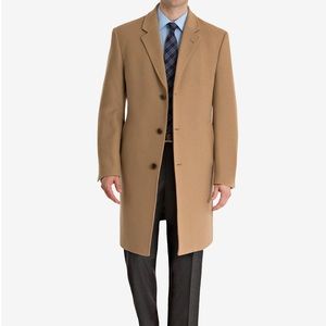 Ralph Lauren Wool Blend Top Coat Camel 42S